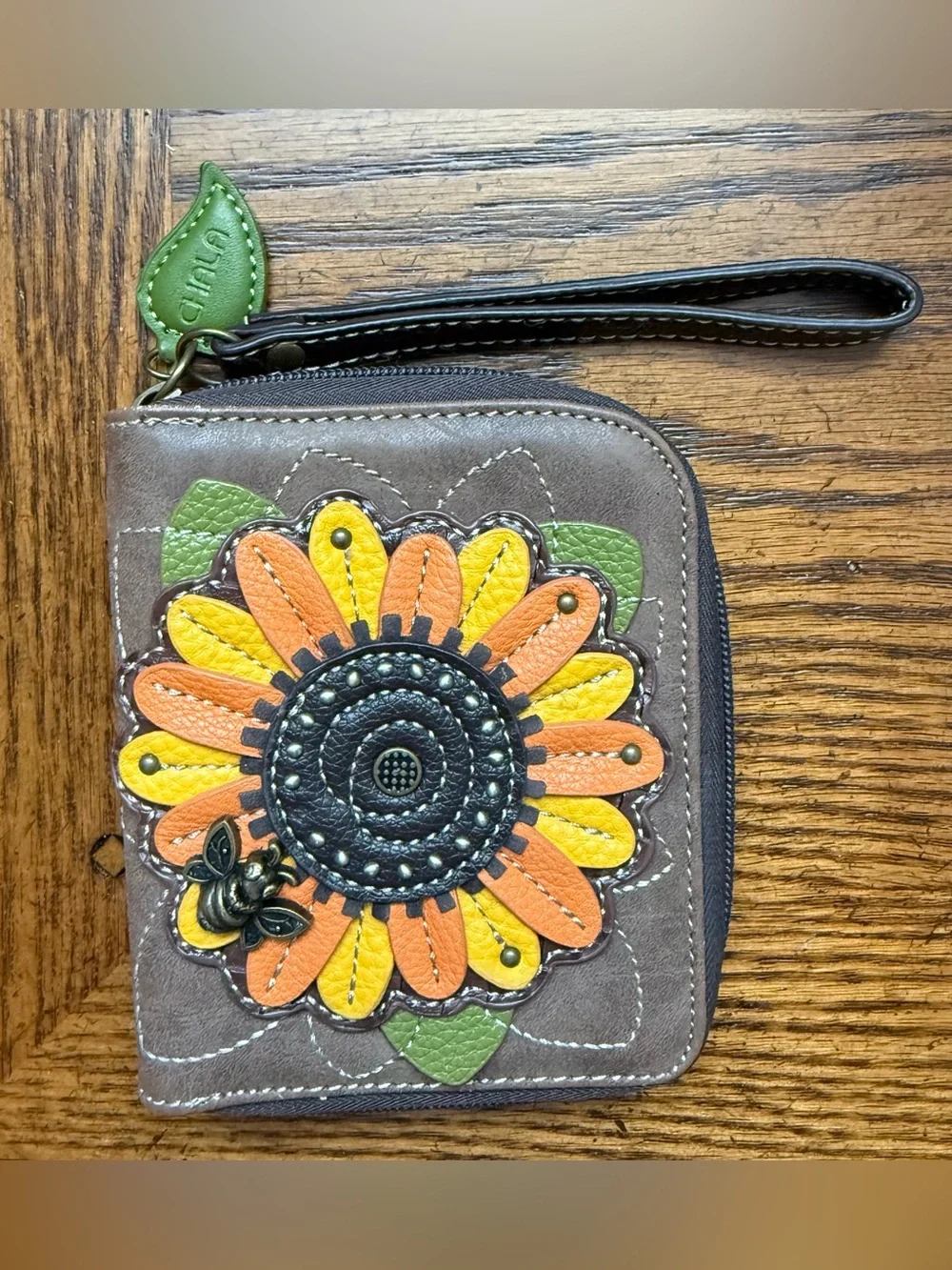 Chala Sunflower  Wristlet